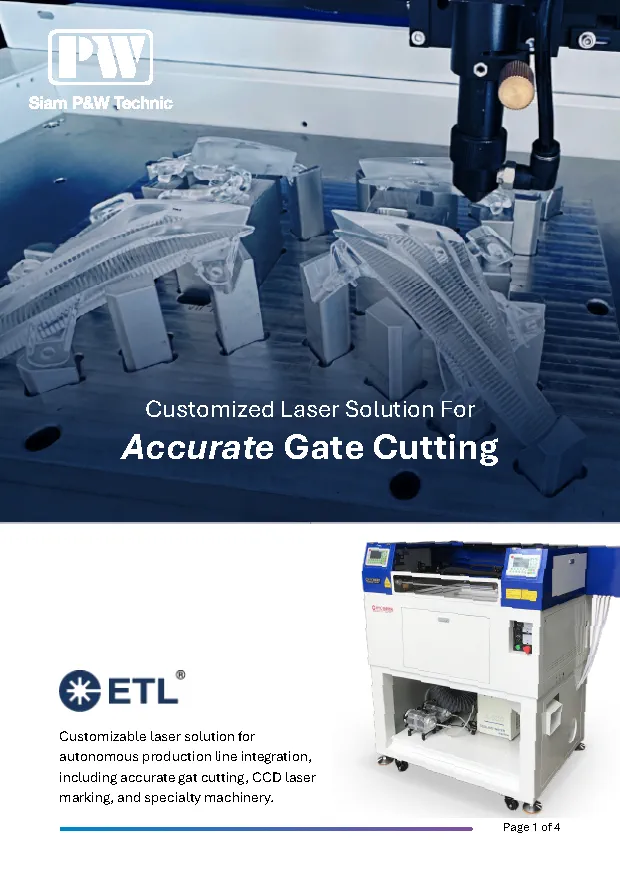 download product catalog for E6040S sprue cutting machine