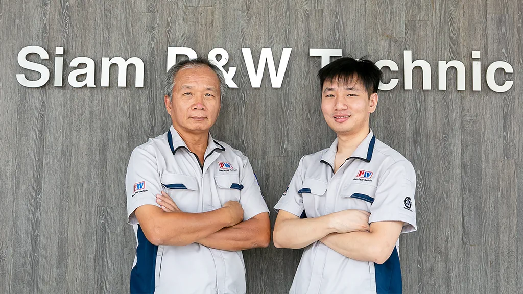 portrait of Mr. Wu, Kuang-Ju and his son.