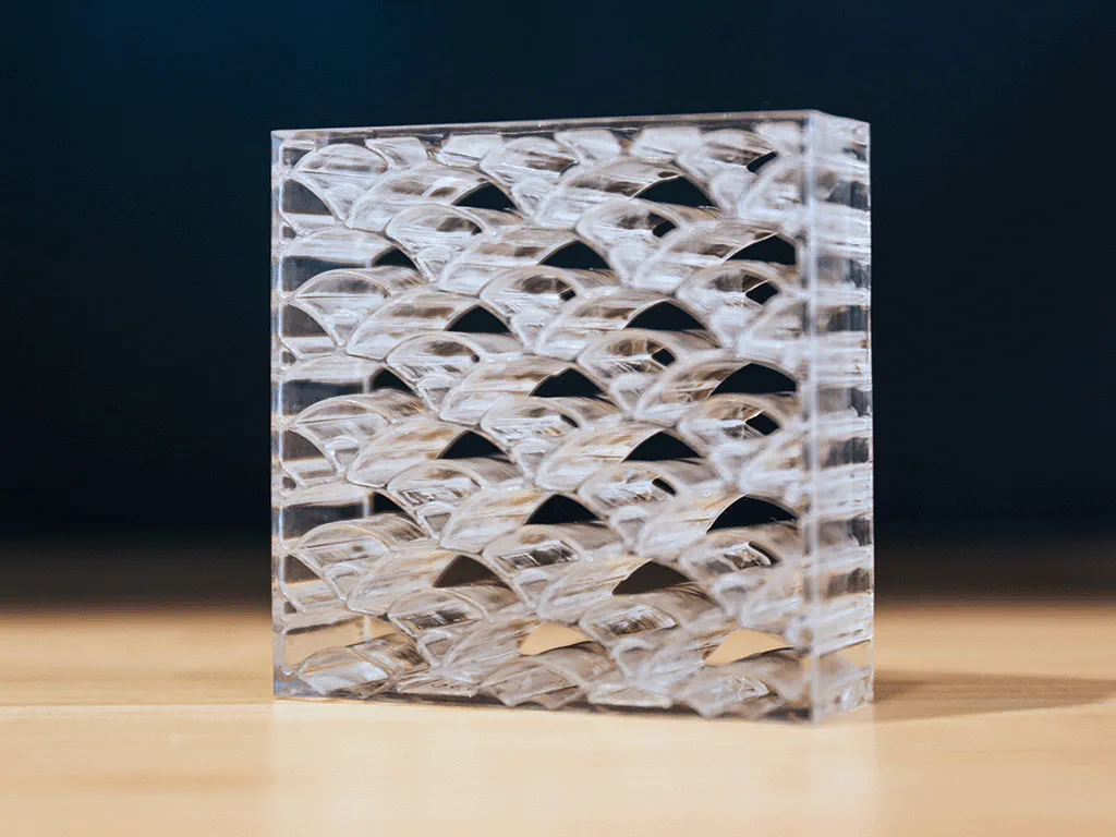 sample of acrylic cutting