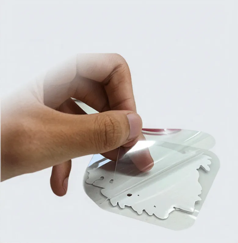 Tear off the Back Film