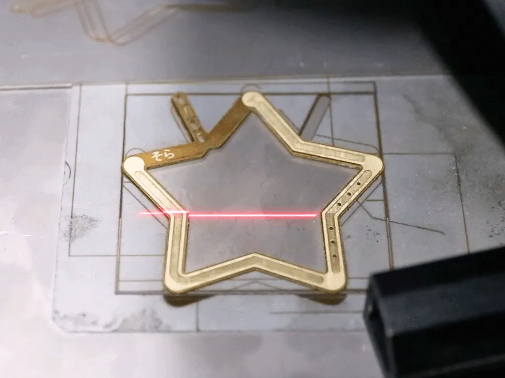 sample of brass cutting