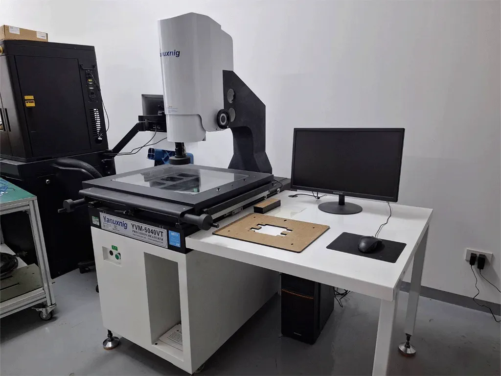 photo of 2D vision measuring system for precision measurement