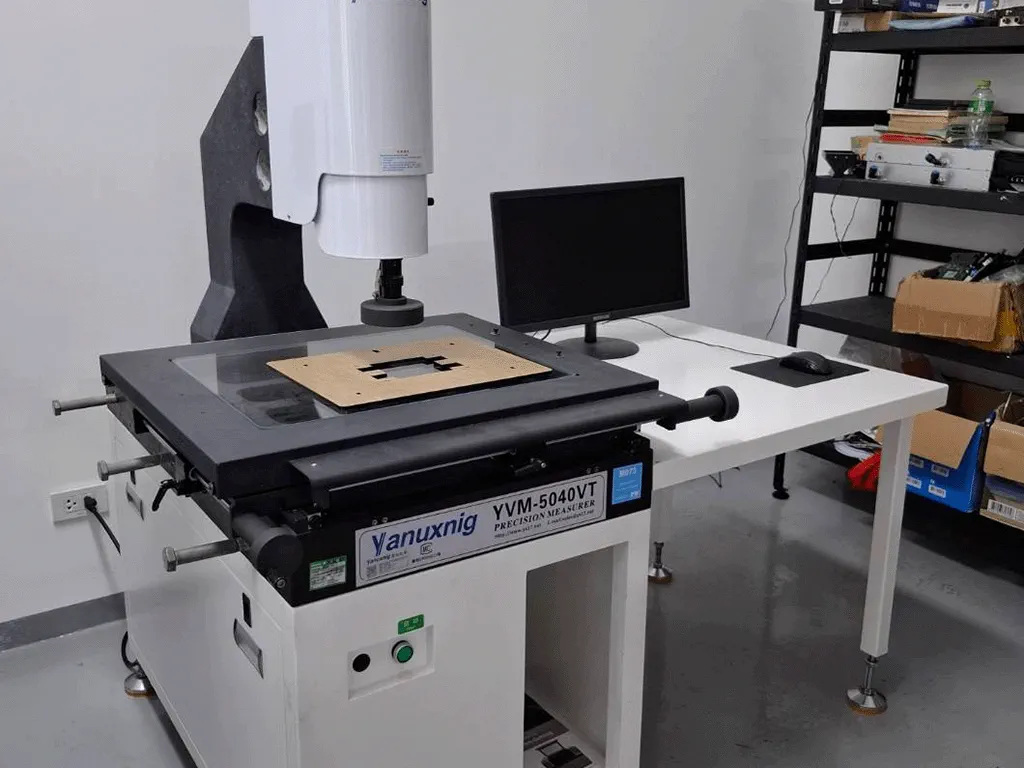 Photo of 2D vision measuring system machine