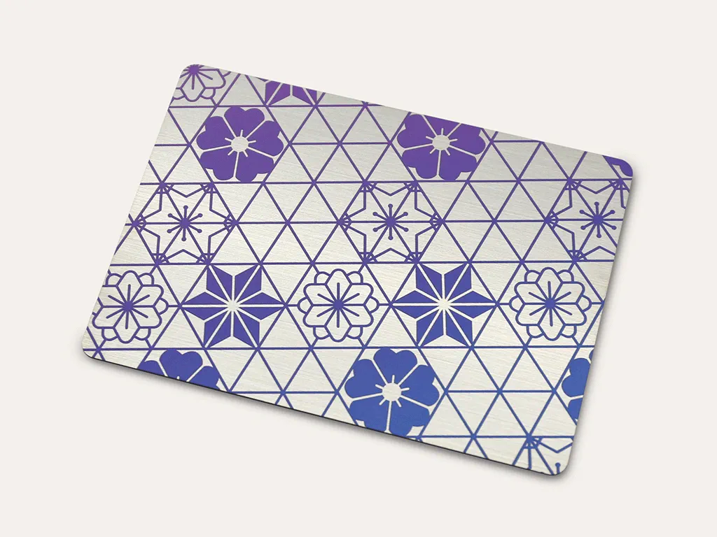 sample of uv printing on stainless sheet