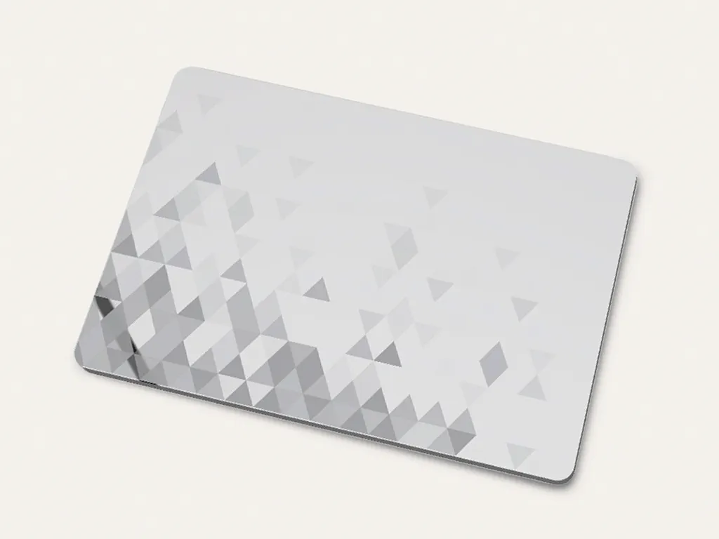 sample of uv printing on PU reflective mirror sheet
