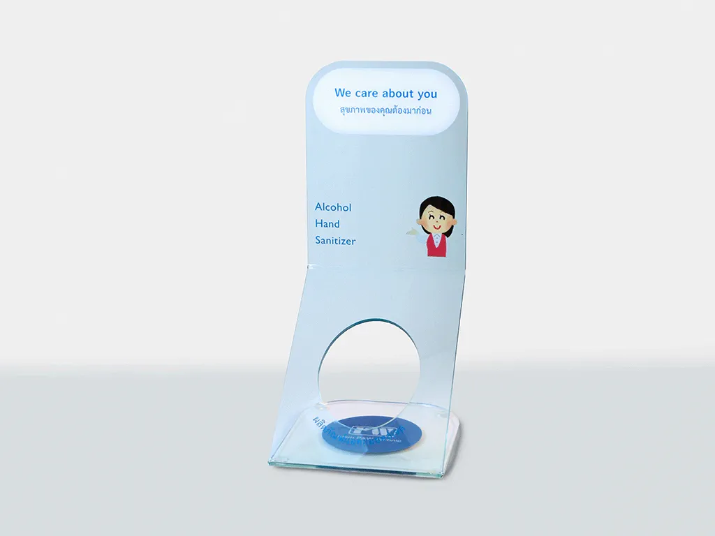 sample of uv printing on bottle holder