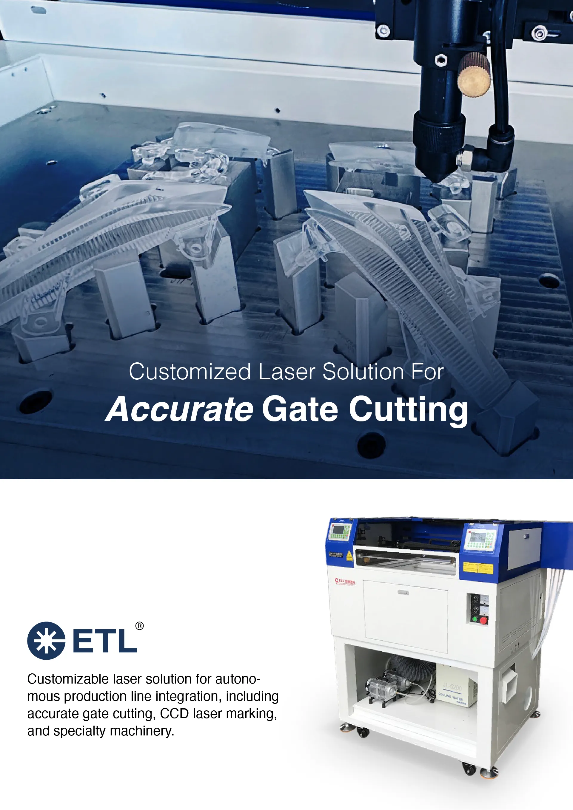 Sprue cutting machine catalog, page 1