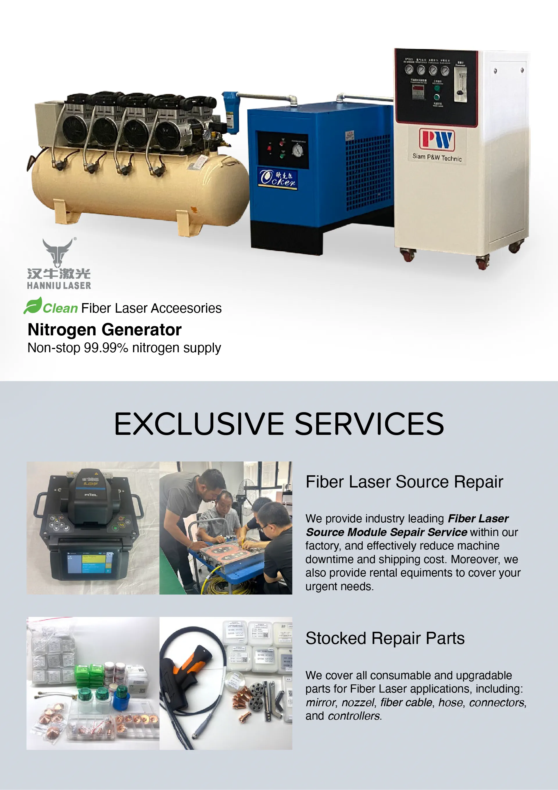 Fiber laser welding machine catalog, page 2