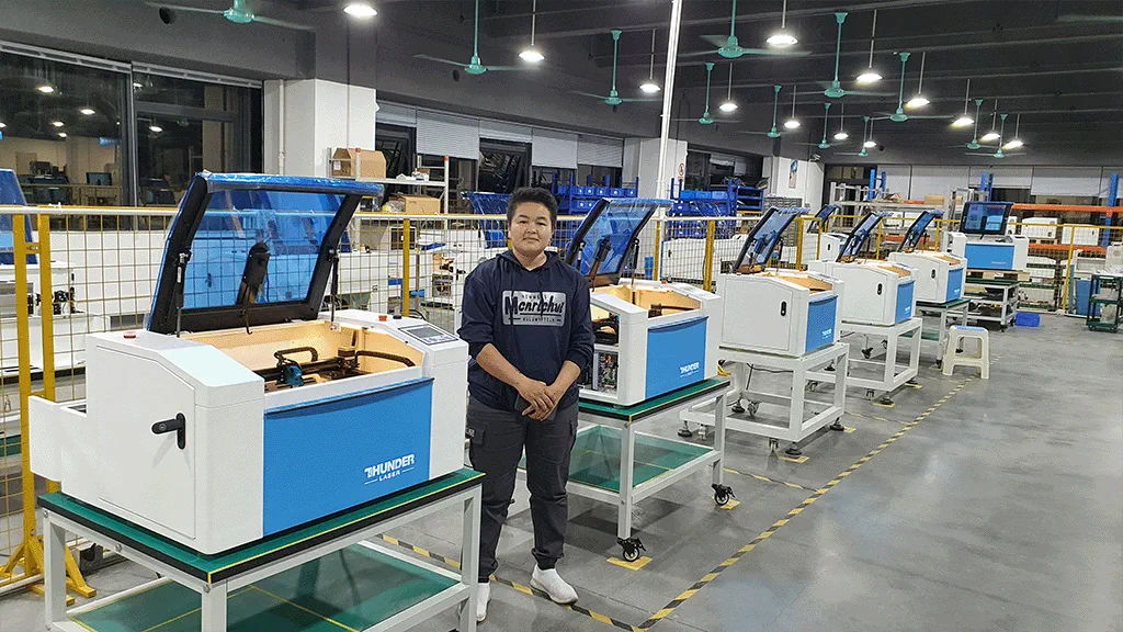 Photo of laser machine service and manufacturing