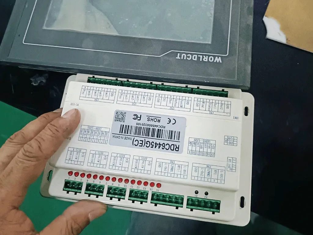Photo of old controller board